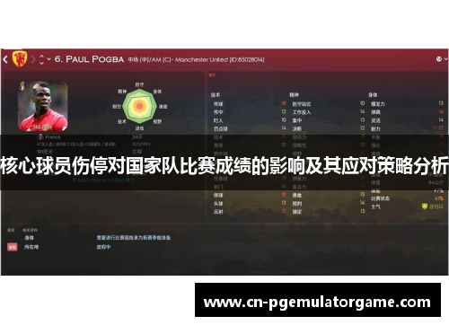 核心球员伤停对国家队比赛成绩的影响及其应对策略分析 核心球员伤停对国家队比赛成绩的影响及其应对策略分析