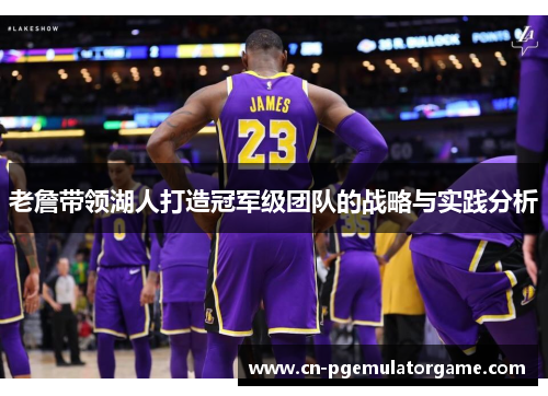 老詹带领湖人打造冠军级团队的战略与实践分析
